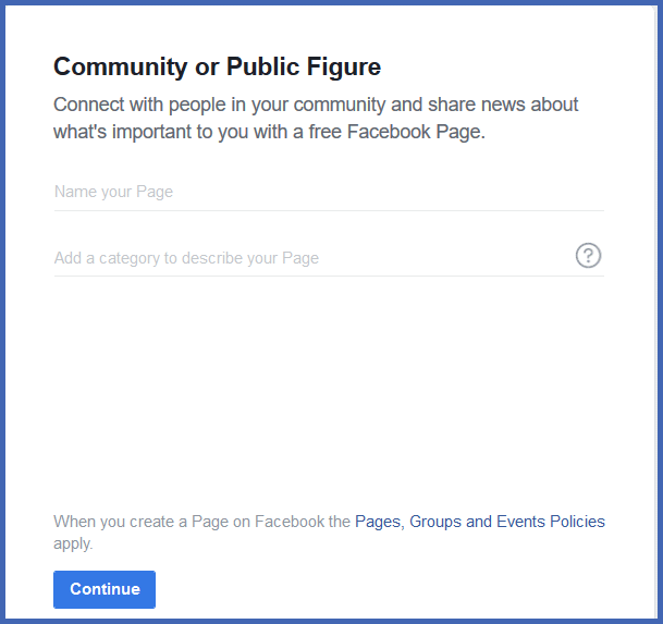 Community or public figure